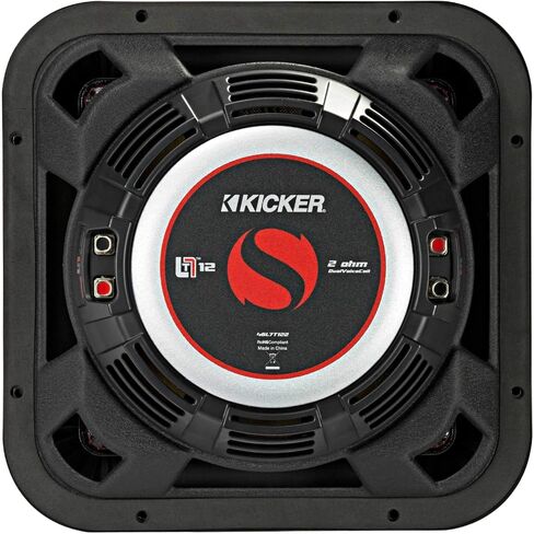 Kicker 46L7T122 12" 1200 Watt L7T Car Subwoofer, Solo-Baric Sub L7T122 DVC 2-ohm (Renewed) in Kuwait