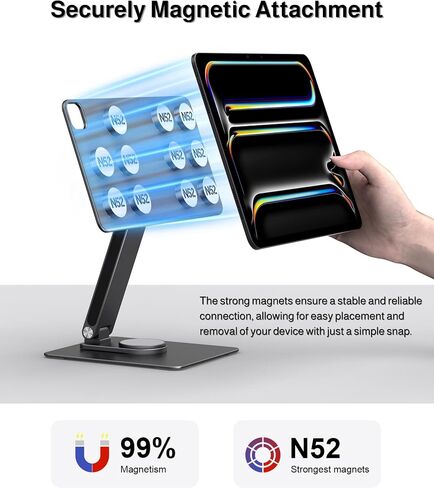 iPad Pro 13-inch Magnetic Stand Hub，Foldable Dock Station in Kuwait