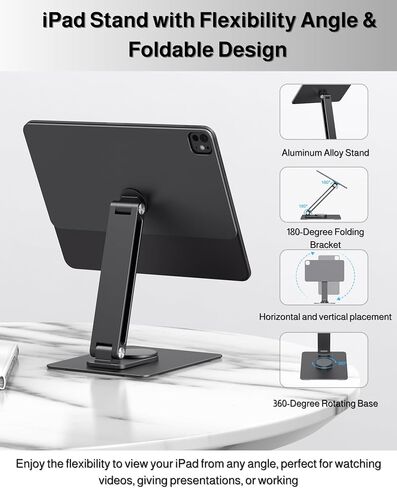 iPad Pro 13-inch Magnetic Stand Hub，Foldable Dock Station in Kuwait