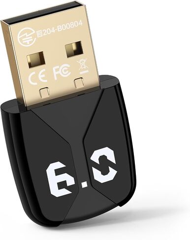 USB Bluetooth Adapter for PC, Bluetooth 6.0 Dongle Receiver EDR & BLE in Kuwait