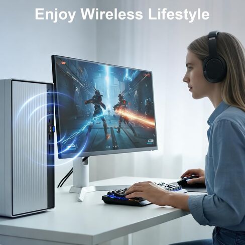 USB Bluetooth Adapter for PC, Bluetooth 6.0 Dongle Receiver EDR & BLE in Kuwait