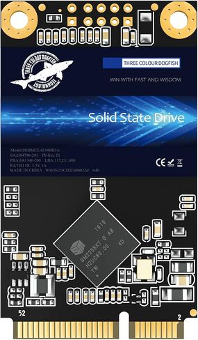 SSD mSATA 1TB Dogfish Internal Solid State Drive High Performance Hard Drive for Desktop Laptop SATA III 6Gb/s Includes SSD 16GB 32GB 60GB 64GB 120GB 128GB 240GB 250GB 480GB 500GB 1T (1TB MSATA) in Kuwait