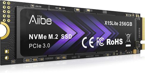 Aiibe 128GB NVMe M.2 SSD Internal Solid State Drive NVMe PCIe 3.0 128GB SSD Read Speeds Up to 1100MB/s for Laptop in Kuwait
