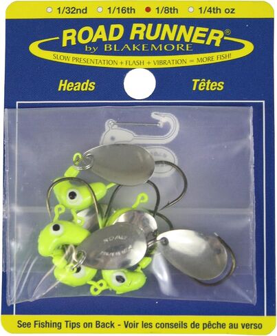 Road Runner Bulk Head Hook (Chartreuse, 1/8-Ounce) in Saudi Arabia