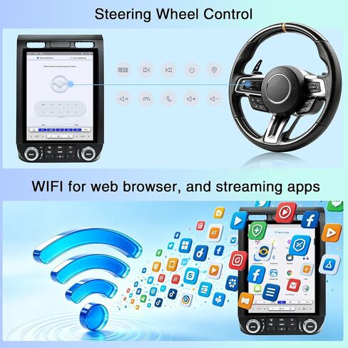 LINKSWELL Lite2 Car Stereo for Ford F150 2015-2020 F250/F350/F450 2017-2022 in Saudi Arabia