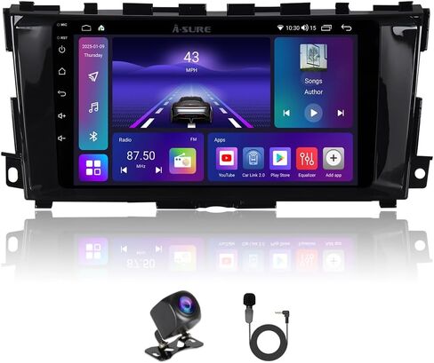 ASURE Android 15 9 Inch Car Stereo Radio for Nissan Altima V L33 2013-2017 in Saudi Arabia