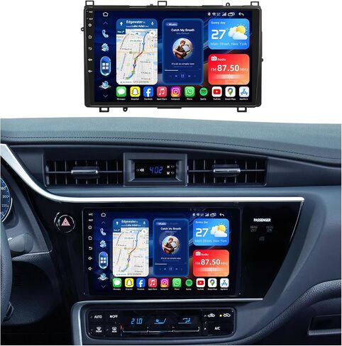 8Core 32G ROM Android 15 Car Radio for Toyota Corolla 2017-2018: 9 Inch in Saudi Arabia