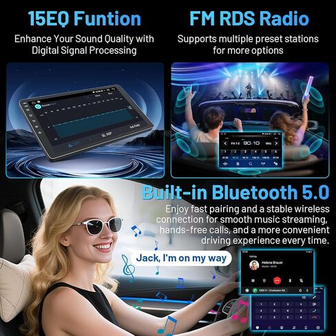 8Core 32G ROM Android 15 Car Radio for Toyota Corolla 2017-2018: 9 Inch in Saudi Arabia