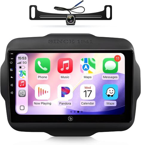 9" 4GB+64GB Car Radio Stereo Upgrade for Jeep Renegade 2015-2020 in Kuwait