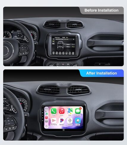 9" 4GB+64GB Car Radio Stereo Upgrade for Jeep Renegade 2015-2020 in Kuwait