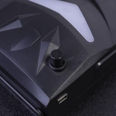 USB Laptop Side Suction Radiator Cooling Fan Quiet Black Plastic in Saudi Arabia