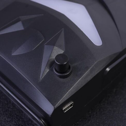 USB Laptop Side Suction Radiator Cooler for Quiet Cooling Black in Saudi Arabia