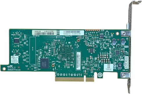9207-8i SAS2308 SATA/SAS 6Gb/s PCI-E 3.0 HBA FW:P20 IT Mode ZFS FreeNAS unRAID 2*SFF-8087-8482 SAS Cable in Kuwait