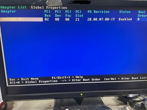 9207-8i SAS2308 SATA/SAS 6Gb/s PCI-E 3.0 HBA FW:P20 IT Mode ZFS FreeNAS unRAID 2*SFF-8087-8482 SAS Cable in Kuwait