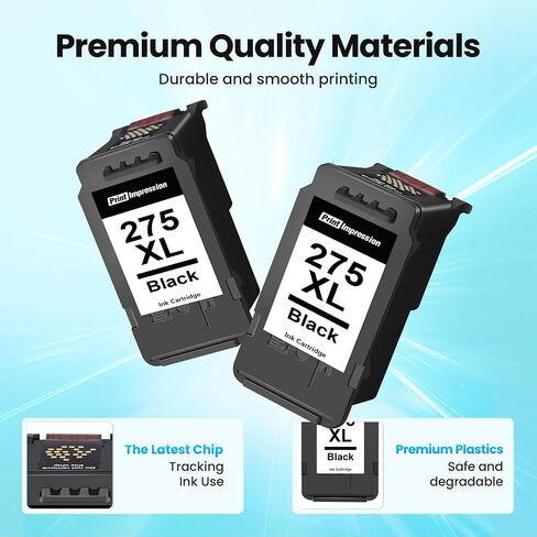 PG-275 Black Ink Cartridge for Canon 275 Black Ink High Yield 2-Black in Kuwait