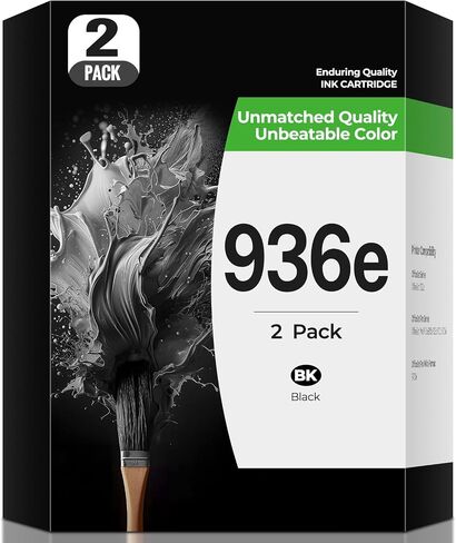 936XL 936 Ink Cartridges OfficeJet Pro 9125e 9135e 9730e 9125 9135 9720 9730 e Ink Compatible with Hp 936e 936 Ink OfficeJet Pro 9135e 9125e 9730e 9125 9135 9730 9720 9110 9130 9120 Printers (4 Pack) in Saudi Arabia