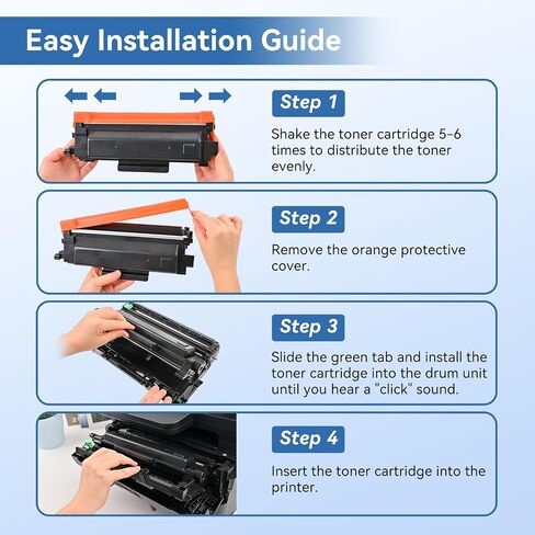 TN830XL TN830 XL/V/R Toner Compatible for Brother Printer L2640DW L2460DW in Saudi Arabia