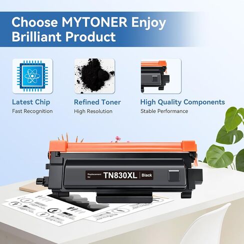 TN830XL TN830 XL/V/R Toner Compatible for Brother Printer L2640DW L2460DW in Saudi Arabia