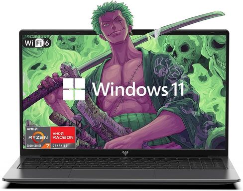 Light Gaming Laptop, ΑΜD Ryzen 7 5700U(Up to 4.3GHz), 16GB RAM 512GB SSD in Kuwait