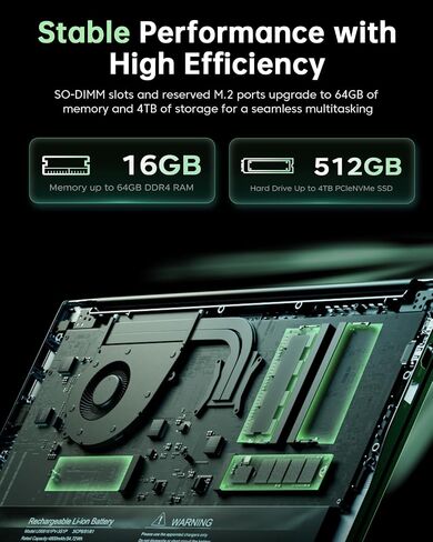 Light Gaming Laptop, ΑΜD Ryzen 7 5700U(Up to 4.3GHz), 16GB RAM 512GB SSD in Kuwait