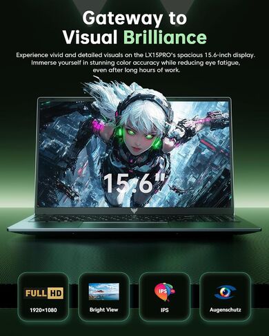 Light Gaming Laptop, ΑΜD Ryzen 7 5700U(Up to 4.3GHz), 16GB RAM 512GB SSD in Kuwait