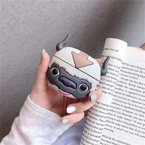 for AirPods Pro 3 Case Cute (2025),Girls Funny 3D Cartoon Ox Creative Design,Boys Kawaii Silicone Soft Shell Protective Cover for Airpod Pro 3rd Generation in Kuwait