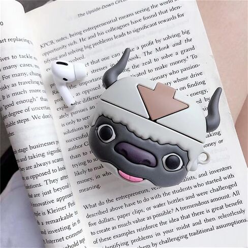 for AirPods Pro 3 Case Cute (2025),Girls Funny 3D Cartoon Ox Creative Design,Boys Kawaii Silicone Soft Shell Protective Cover for Airpod Pro 3rd Generation in Kuwait