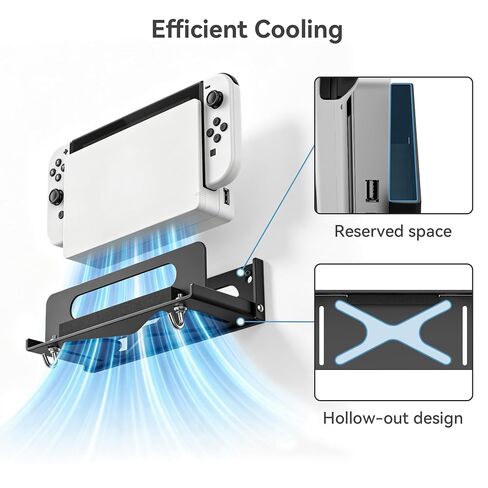 Wall Mount Compatible with Nintendo Switch 1/OLED/2 in Kuwait