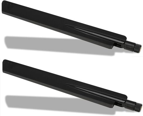 4G LTE Cellular Trail Camera Antenna 10dBi RP-SMA Male Antenna (2-Pack) Compatible with Spypoint Link Micro Solar EVO Link S Dark Wildlife Hunting Game Cam Outdoor Mobile Security Camera in Kuwait