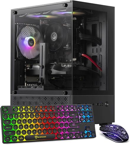 GPVHOSO Gaming PC Desktop, Intel Core i7 4th Gen, GTX 1050 Ti 4GB in Kuwait