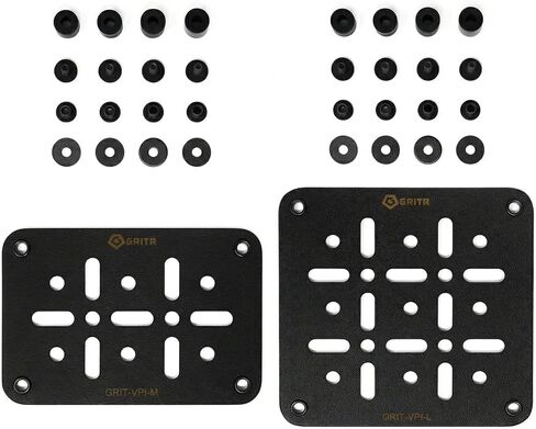 GRITR Kydex Hook & Loop Multi-Size Panel Package for Holsters, EDC Organizers for Military Gear & Tactical Equipment, Rigid Hook and Loop Panel Backpack Inserts in Saudi Arabia