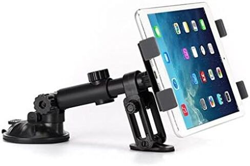Premium Car Mount Dash Tablet Holder Swivel Cradle Dashboard Dock Strong Suction for US Cellular Samsung Galaxy Tab 7 SCH-I800 - US Cellular Samsung Galaxy Tab S 10.5 - Verizon iPad Air in Kuwait