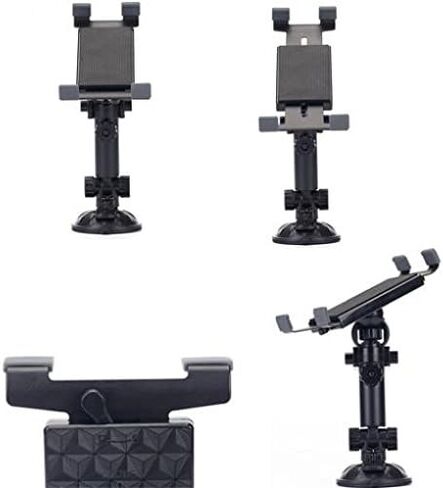 Premium Car Mount Dash Tablet Holder Swivel Cradle Dashboard Dock Strong Suction for US Cellular Samsung Galaxy Tab 7 SCH-I800 - US Cellular Samsung Galaxy Tab S 10.5 - Verizon iPad Air in Kuwait