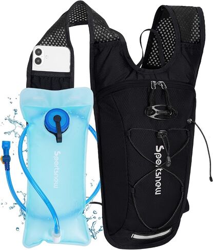 Sportsnew Hydration Backpack with 2L Hydration Bladder, Lightweight Water Backpack for Running, Cycling & Hiking in Kuwait