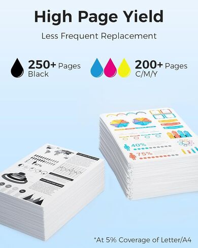 LC501 Ink Cartridges for Brother Printer MFC-J1360DW MFC-J1410DW in Kuwait