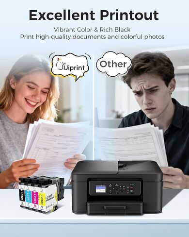 LC501 Ink Cartridges for Brother Printer MFC-J1360DW MFC-J1410DW in Kuwait