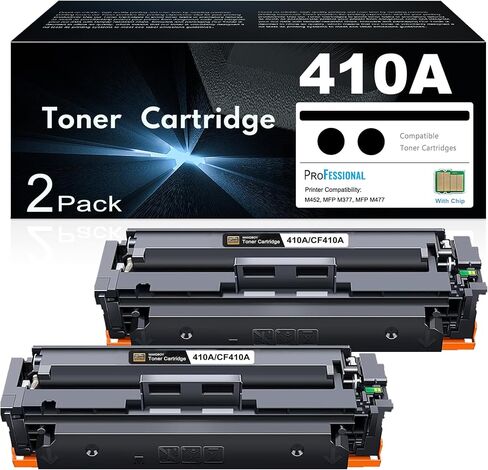 410A Toner Cartridges 4 Pack High Yield M477fnw M452dn M477fdw in Kuwait