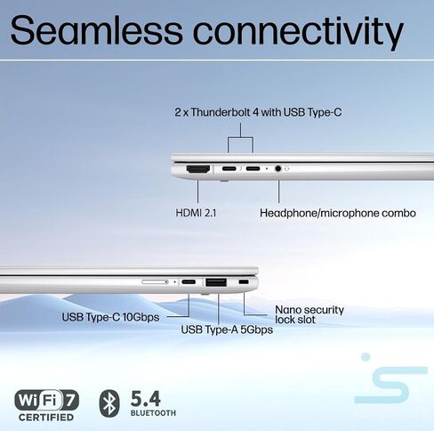 HP EliteBook x360 1040 G11 14" 2-in-1 Touchscreen Business AI PC Laptop, 32GB DDR5 RAM, Intel 16-Core Ultra 7 155H, 2.8K QHD OLED, IR Webcam, Pen, IST Computer Customized 512GB/1TB/2TB SSD, Win 11 Pro in Kuwait