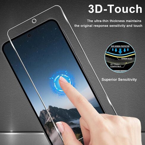 3+3 Pack for Samsung Galaxy A37 5G Screen Protector + Camera Lens Protector in Kuwait