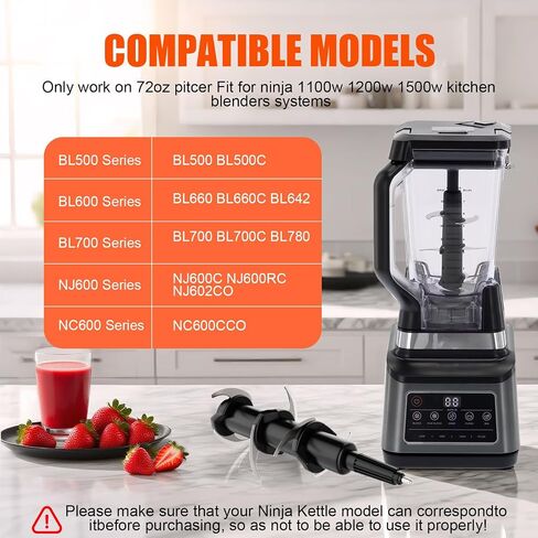 6-Blade Replacement for Ninja Blender 72oz Pitcher in Kuwait
