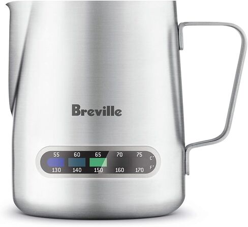 Breville BES003 Temp Control Milk Jug Espresso Accessory, Stainless Steel in Kuwait