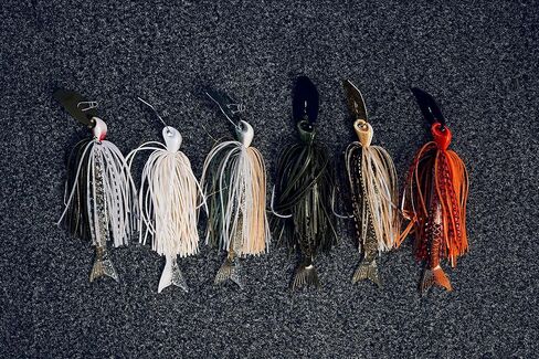 Berkley Slobberknocker and Power Stinger Kit, Green Pumpkin, 1/2 oz., Innovative Design Drives Consistent Vibration Through Entire Trailer, Jig and Swimbait for Bass Fishing, Fusion19 Hook in Kuwait