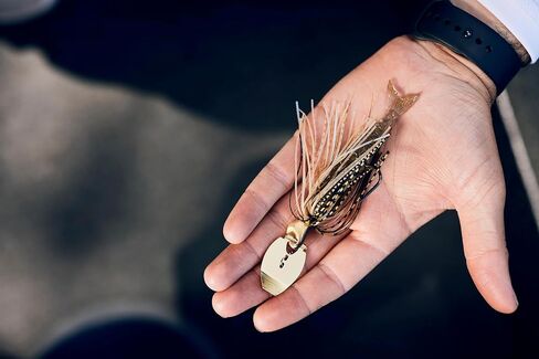 Berkley Slobberknocker and Power Stinger Kit, Green Pumpkin, 1/2 oz., Innovative Design Drives Consistent Vibration Through Entire Trailer, Jig and Swimbait for Bass Fishing, Fusion19 Hook in Kuwait