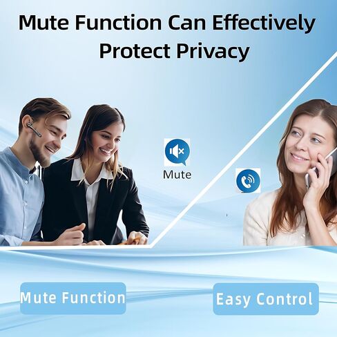 Bluetooth Headset Wireless Earpiece Single Ear Earphones for iOS Android in Saudi Arabia