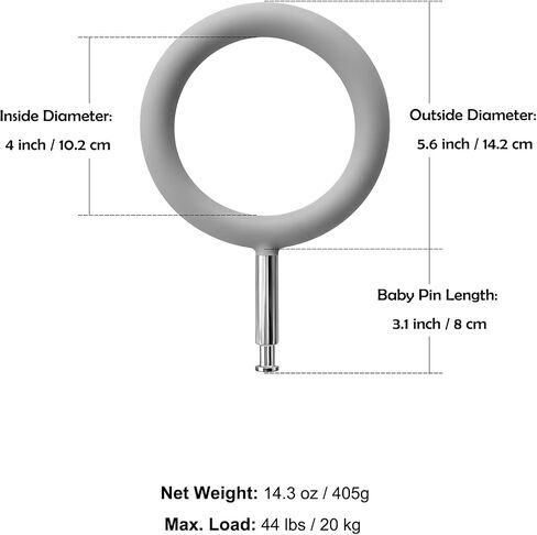 PHOCUS 4" Silicone Coated Ring as Camera Cradle, Camera Support Accessory in Saudi Arabia