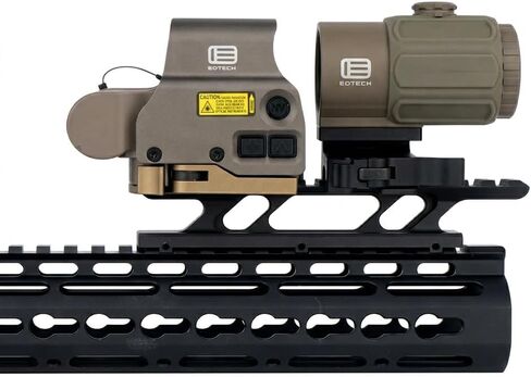 360 Tactical 1 inch High Profile Short Riser Mount Matte Black Picatinny 13 Slot for Scopes and Optics Lockdown Series Lightweight Riser Mount | High Profile 5.5 inch L / 13 Slot (High Profile Rail 2) in Kuwait