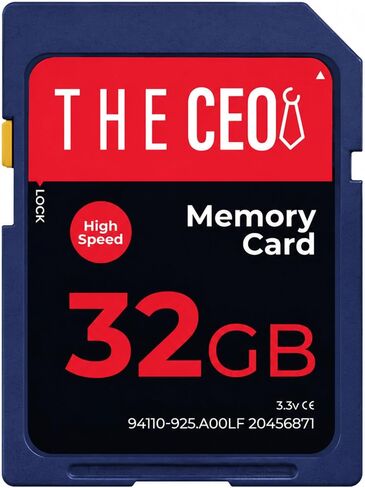 THE CEO SD Card for Camera 32GB Class 10 UHS-I Memory Card Compatible in Saudi Arabia