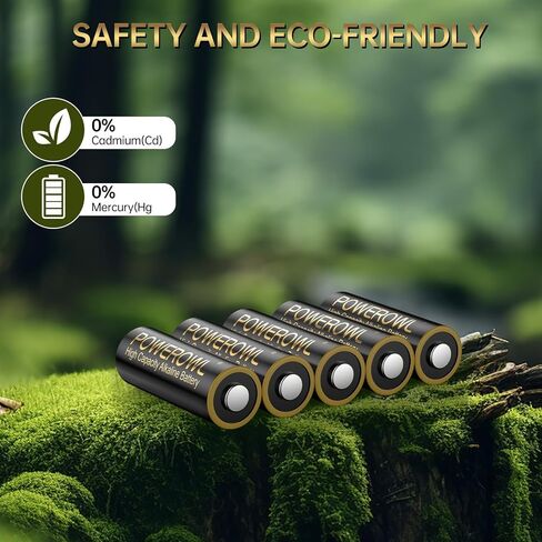 POWEROWL 23A 12 Volt Battery 12 Pack, Alkaline A23 12V Battery for Remote in Kuwait