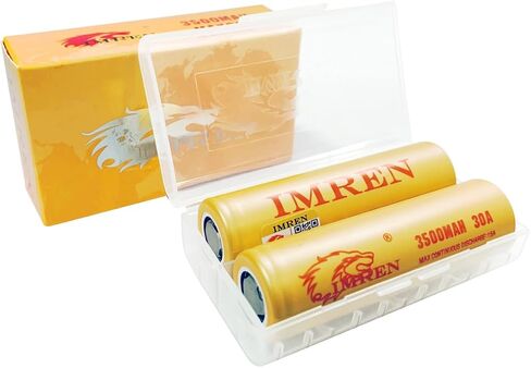 Imren Rechargeable Batteries, 3500 mAh 4PCS in Kuwait