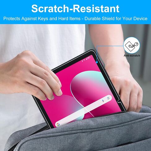 RSAquar 2 Pack Screen Protector for T-Mobile REVVL Tab 2 Tablet 10.1 Inch, Anti-Glare Matte Tempered Glass for REVVL Tab 2 (Model: 9185W, 2025 Release) Friendly in Saudi Arabia